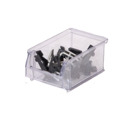 Plastikowe pojemniki SYSTEMBOX Przezroczyste L.160 x l.100 x H.75 PROVOST