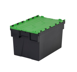 Pojemnik plastikowy zamykany sztaplowany 600x400x400 PROVOST