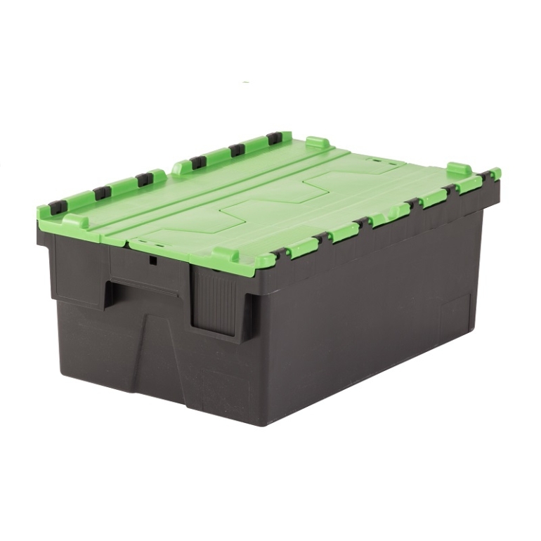 Zielony pojemnik plastikowy